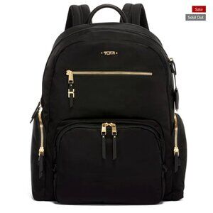 Tumi | Voyageur | Carson Backpack - Black and Gold